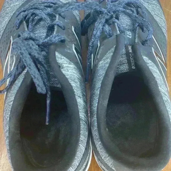 New Balance women's 577 Cush Trainers Running Grey & Black WX577HB4 Size 9 - Picture 6 of 8